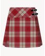 Alisa Red Tartan Kilt For Women