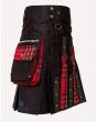 Box Plaited Kilt for Men