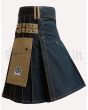 Black Hybrid Kilt