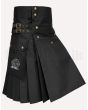 Black Utility Kilt