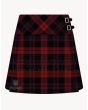 Brown Modern Tartan Kilt for Women