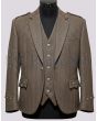 Brown Tweed Kilt Jacket
