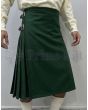 Forrest Green Wool Kilt