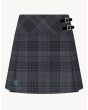 gray tartan skirt