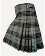 gray tartan kilt