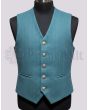 Lovat Blue Tweed Kilt Waistcoat