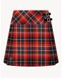 Macinnes Red Tartan Kilt For Women