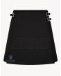 Solid Black Kilt For Women