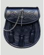 celtic knot pin sporran