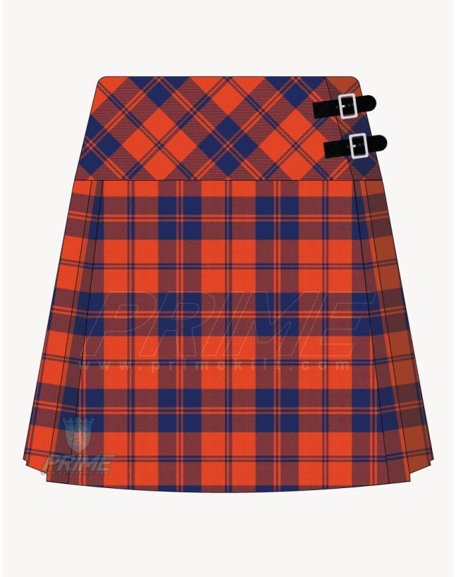 Auburn University Modern Tartan Kilt For Women