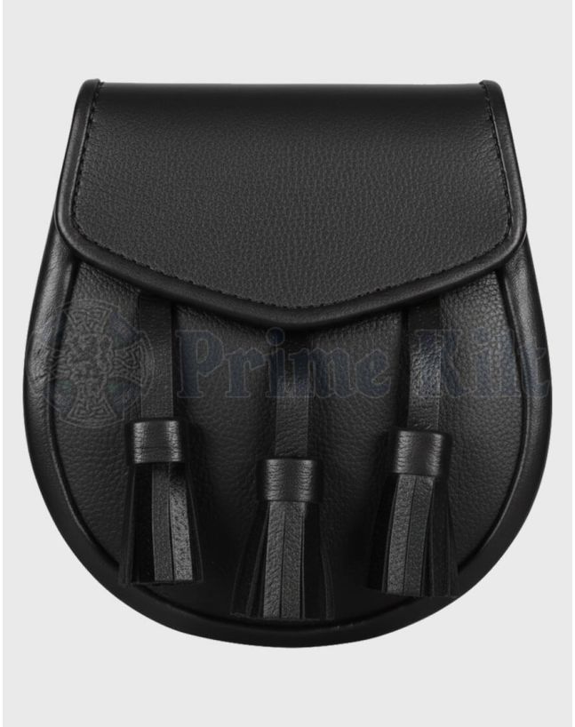 Black Leather Day Sporran