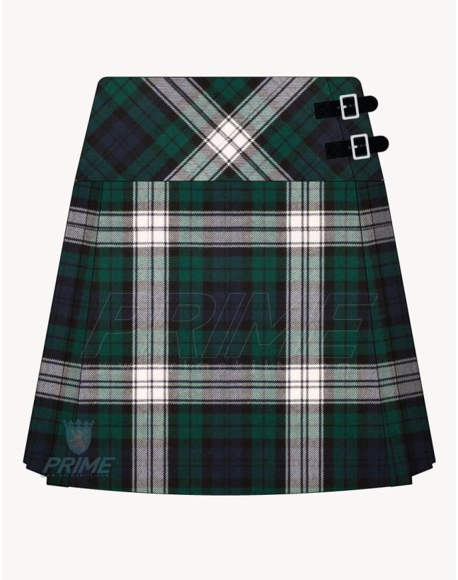 Black Watch Tartan Mini Skirt