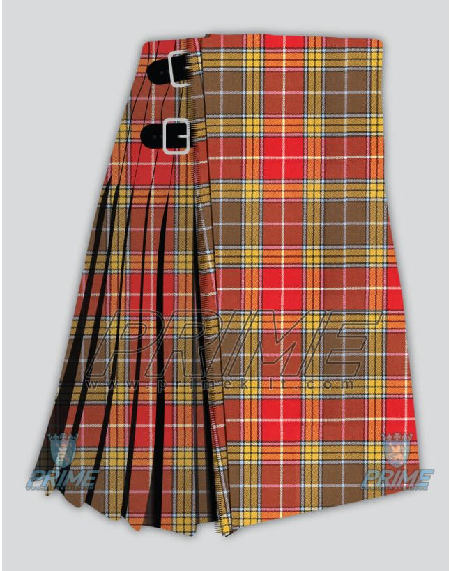 buchanan old weathered tartan kilt