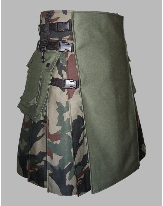 Camouflage Hybrid Utility Kilt