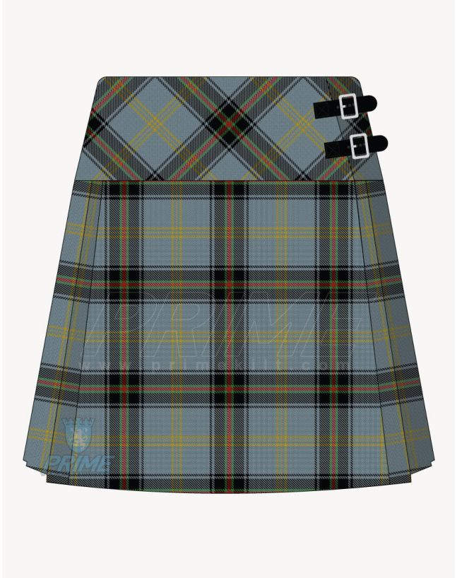 Clan Bell Of The Borders Tartan Kilt For Women