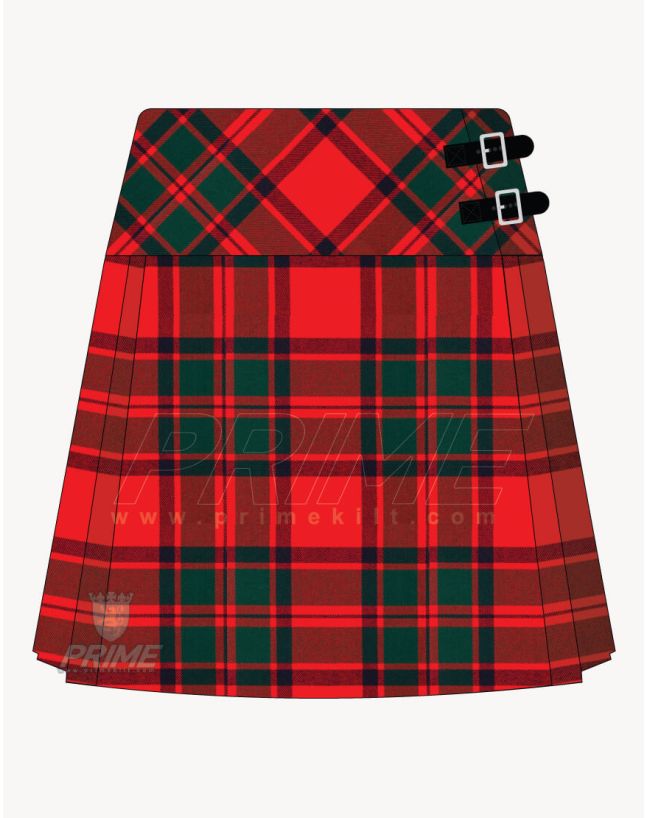 Clan Macintosh Tartan Kilt For Women