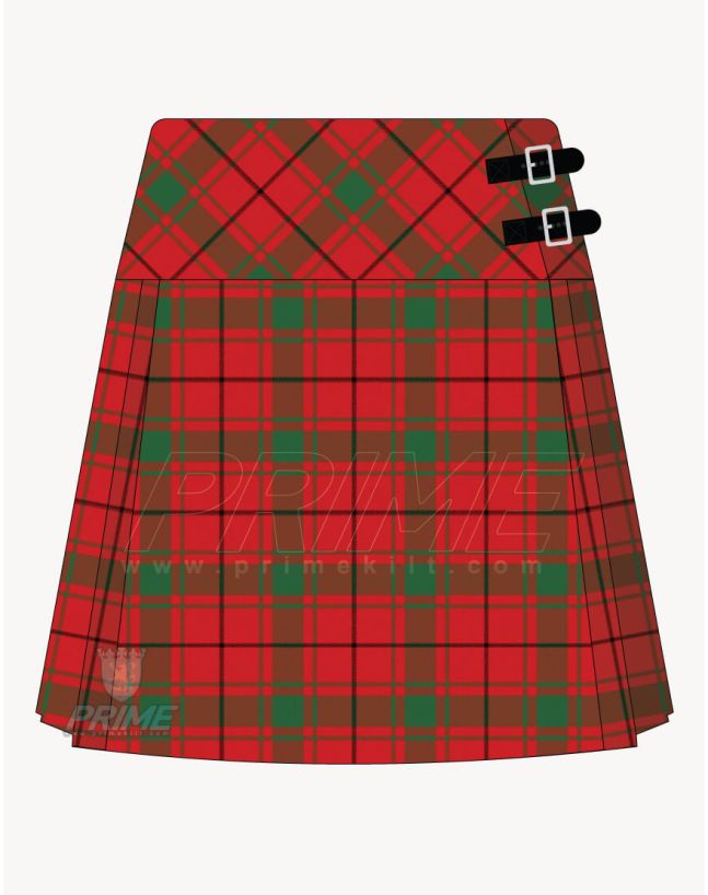 Clan McCullough Tartan Kilt For Women