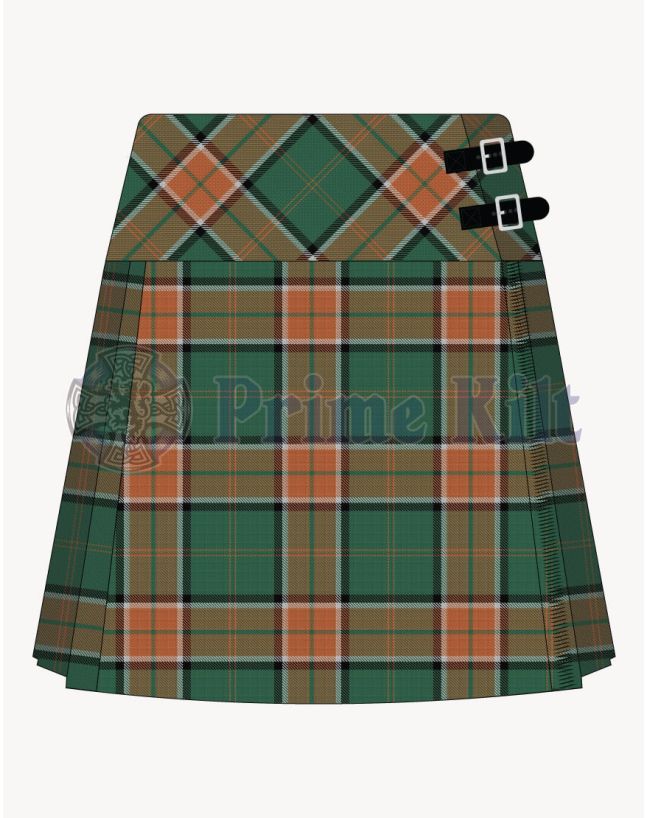 Clan Pollock Tartan Kilt For Women