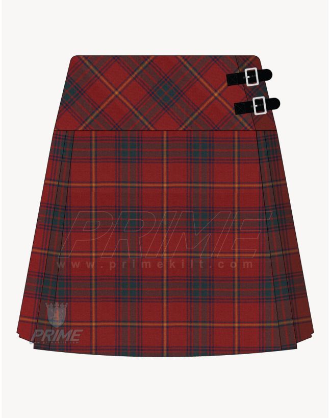 County Galway Tartan Kilt For Women