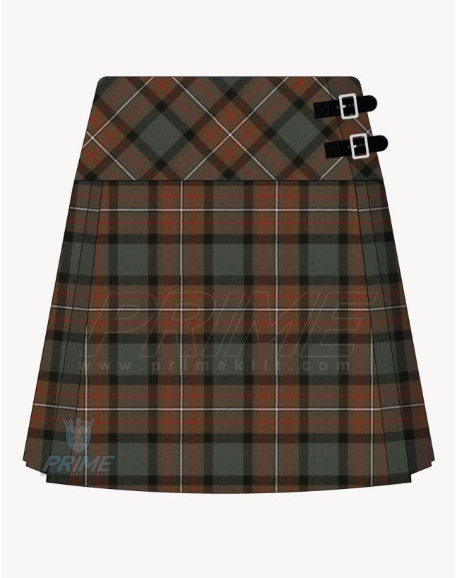 Ferguson Weathered Tartan Kilt For Women