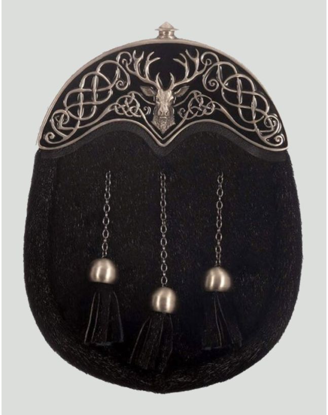 Sporran Stag Cantle