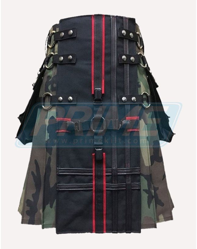 Gothic Interchangeable Camouflage Utility Kilt