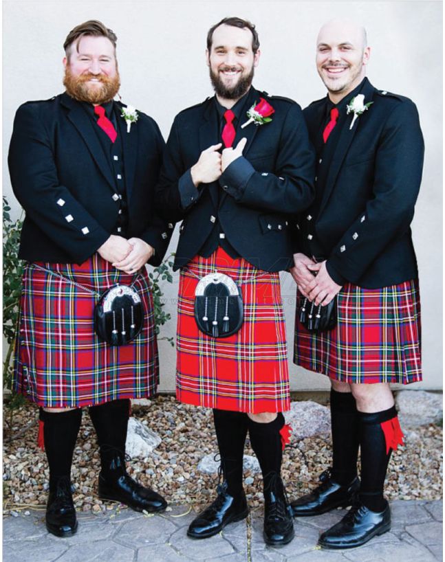 Groomsmen Argyll Kilt Outfit