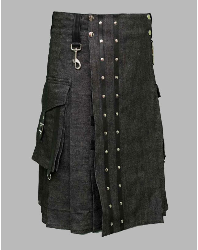 Heavy Denim Kilt
