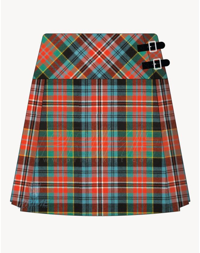 Kidd Ancient Tartan Kilt For Women