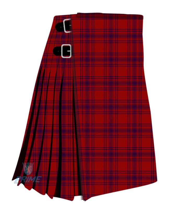 kyle blue tartan kilt