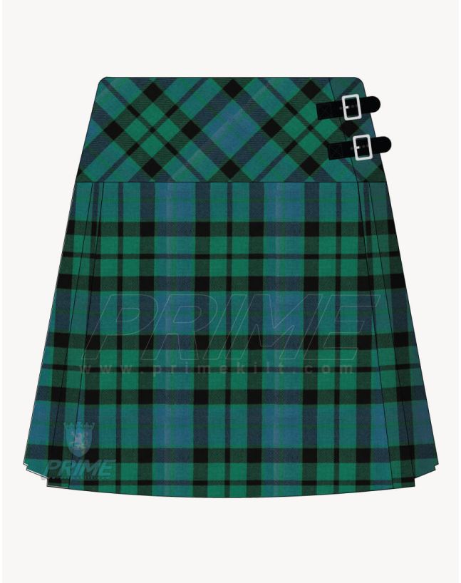 Mackay Ancient Tartan Kilt for Women