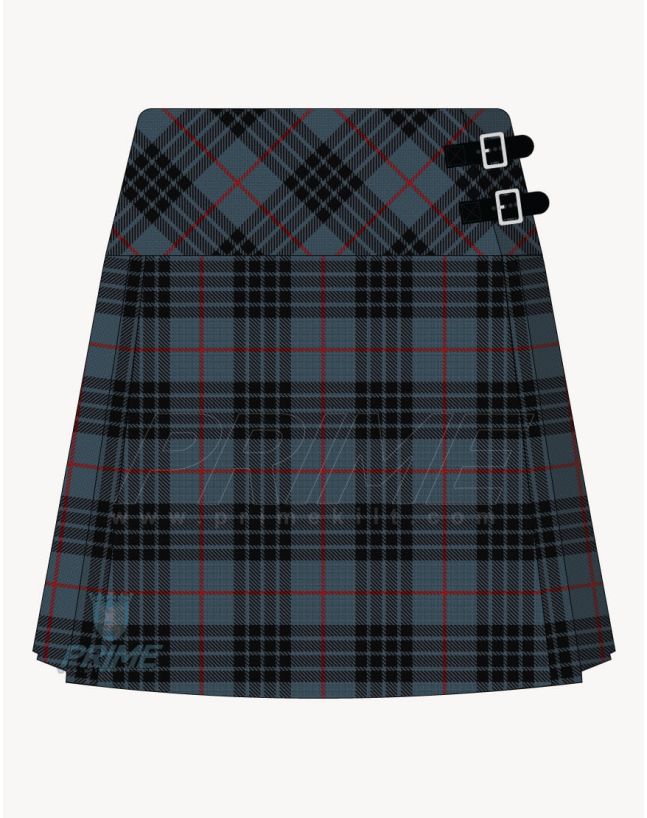 Mackay Blue Tartan Kilt For Women