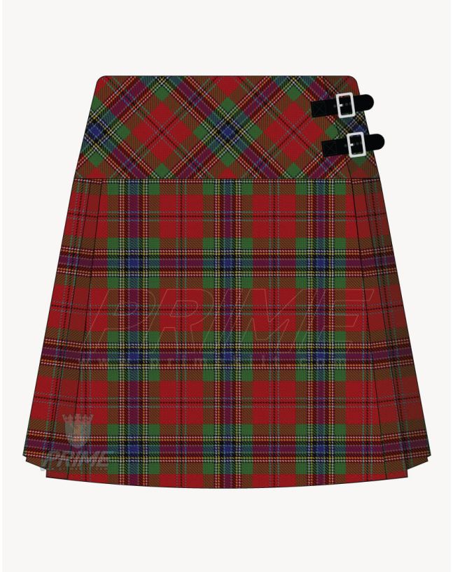 Maclean of Duart Red Tartan Kilt For Women