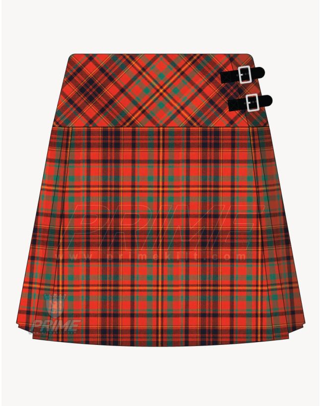 Macleod Red River Tartan Kilt for Women