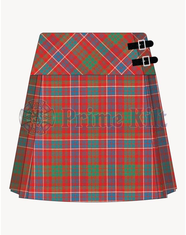 Macrae Clan Ancient Tartan Kilt For Women
