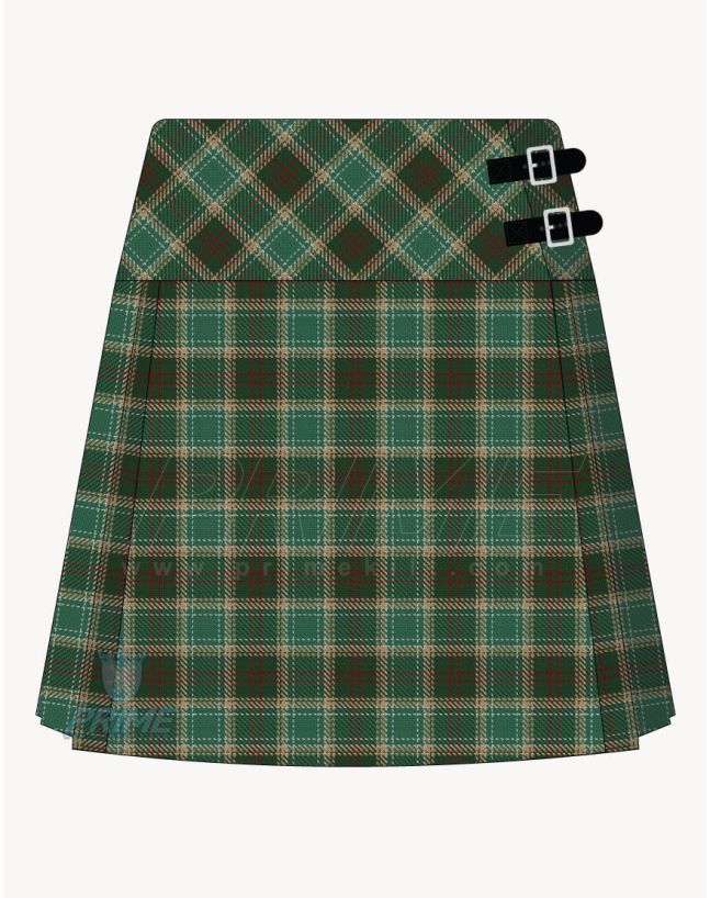 Michigan Tartan Kilt For Women