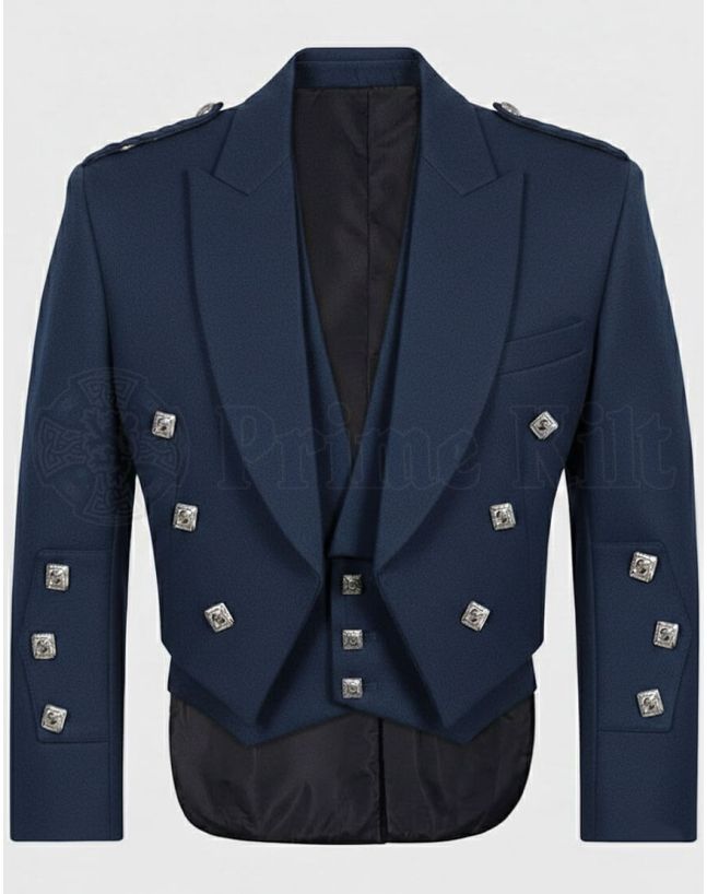 Navy Prince Charlie Jacket