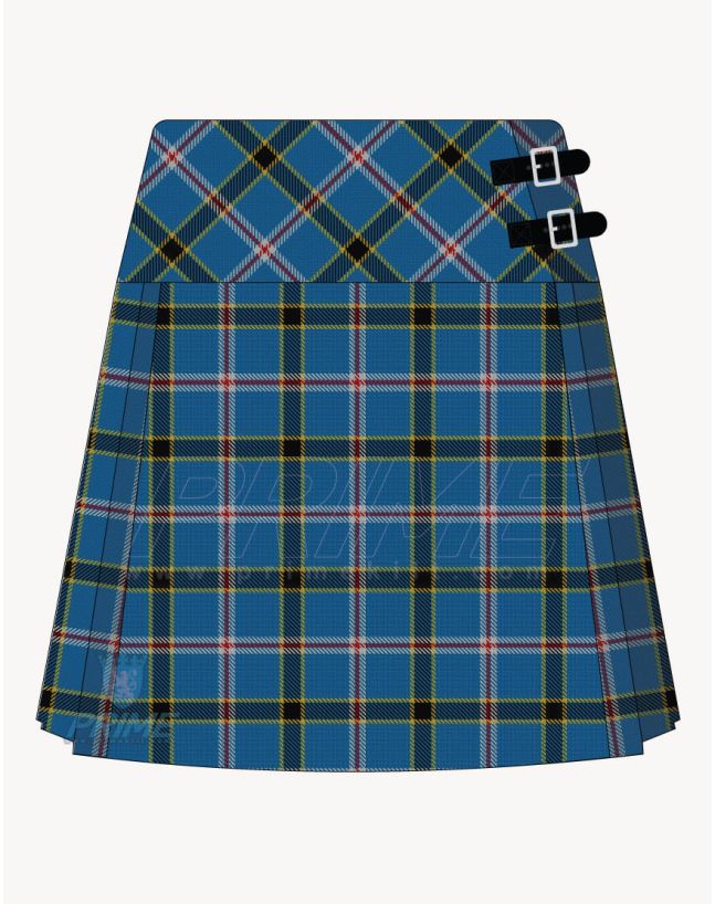 Oklahoma State Tartan Kilt For Women