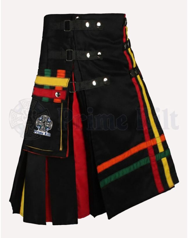 rainbow utility kilt