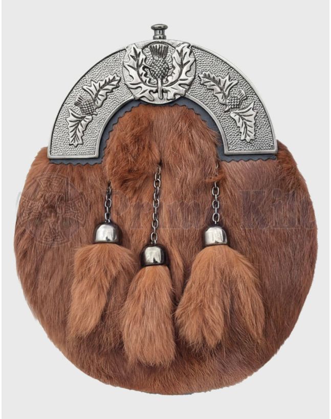 Red Fox Fur Sporran