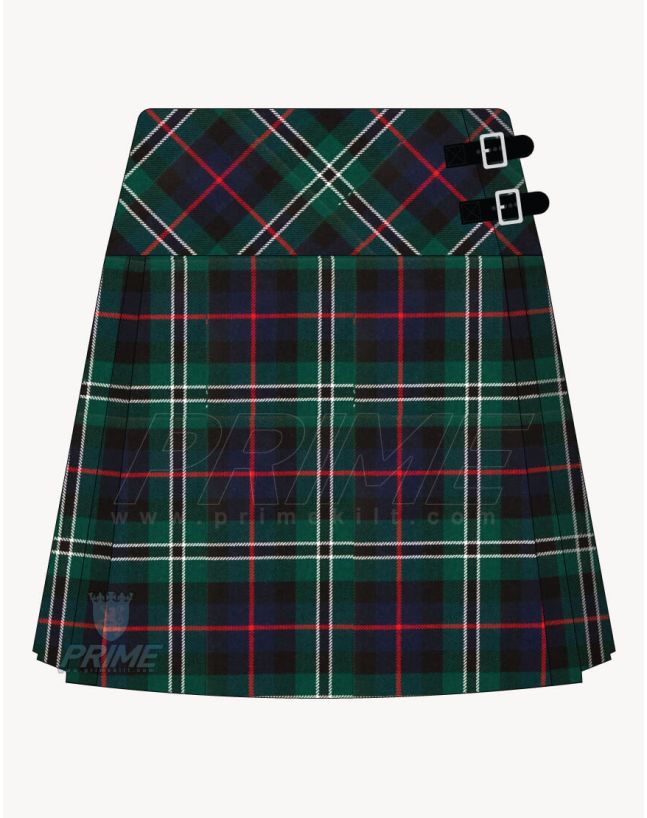 Rose Hunting Modern Tartan Kilt For Women