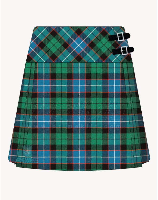 Russell Ancient Tartan Kilt for Women