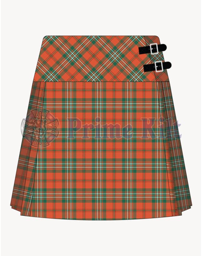 Scott Family Ancient Tartan Kilt For Women