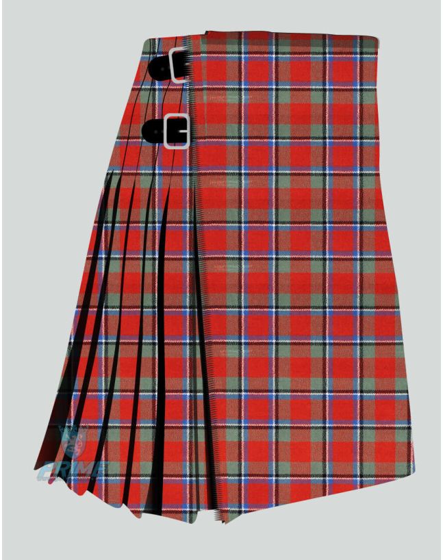 Sinclair Red Tartan Kilt