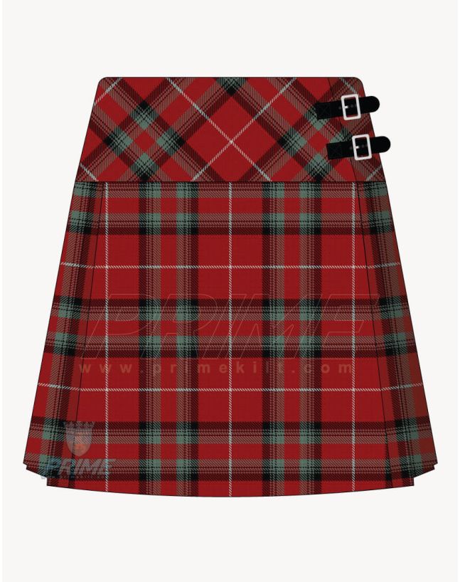 Stuart of Bute Tartan Kilt For Women