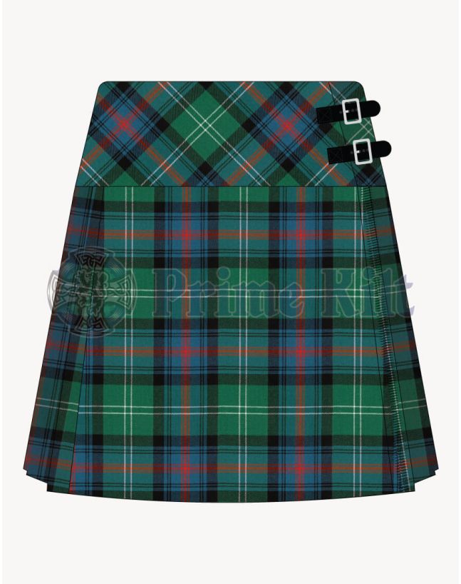 Sutherland Ancient Tartan Kilt For Women
