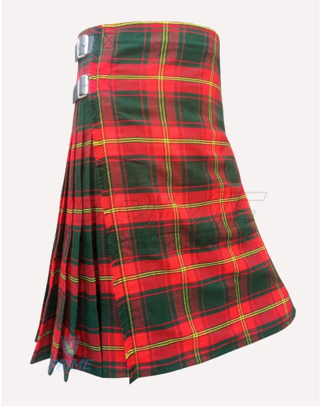 Ulster Red Tartan Kilt