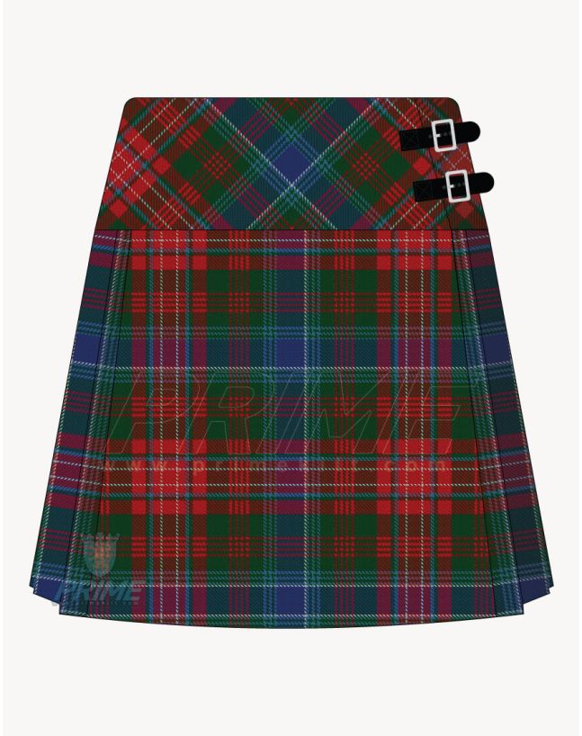Wilson Tartan Kilt For Women