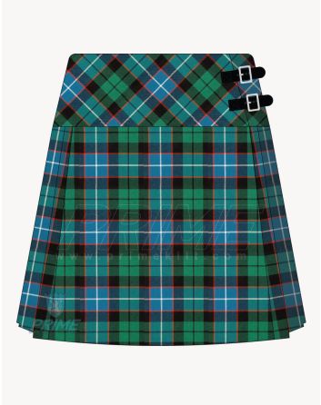 Ancient Galbraith Tartan Kilt For Women