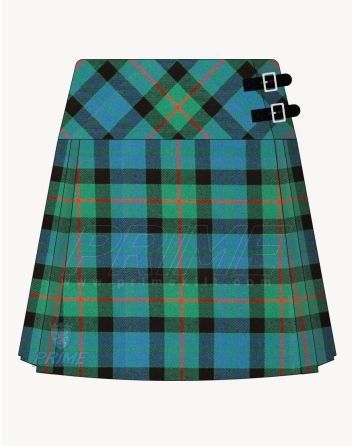 Ancient Gunn Tartan Kilt For Women